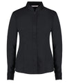 Kustom Kit Women's mandarin collar shirt long-sleeved (tailored fit) KK261