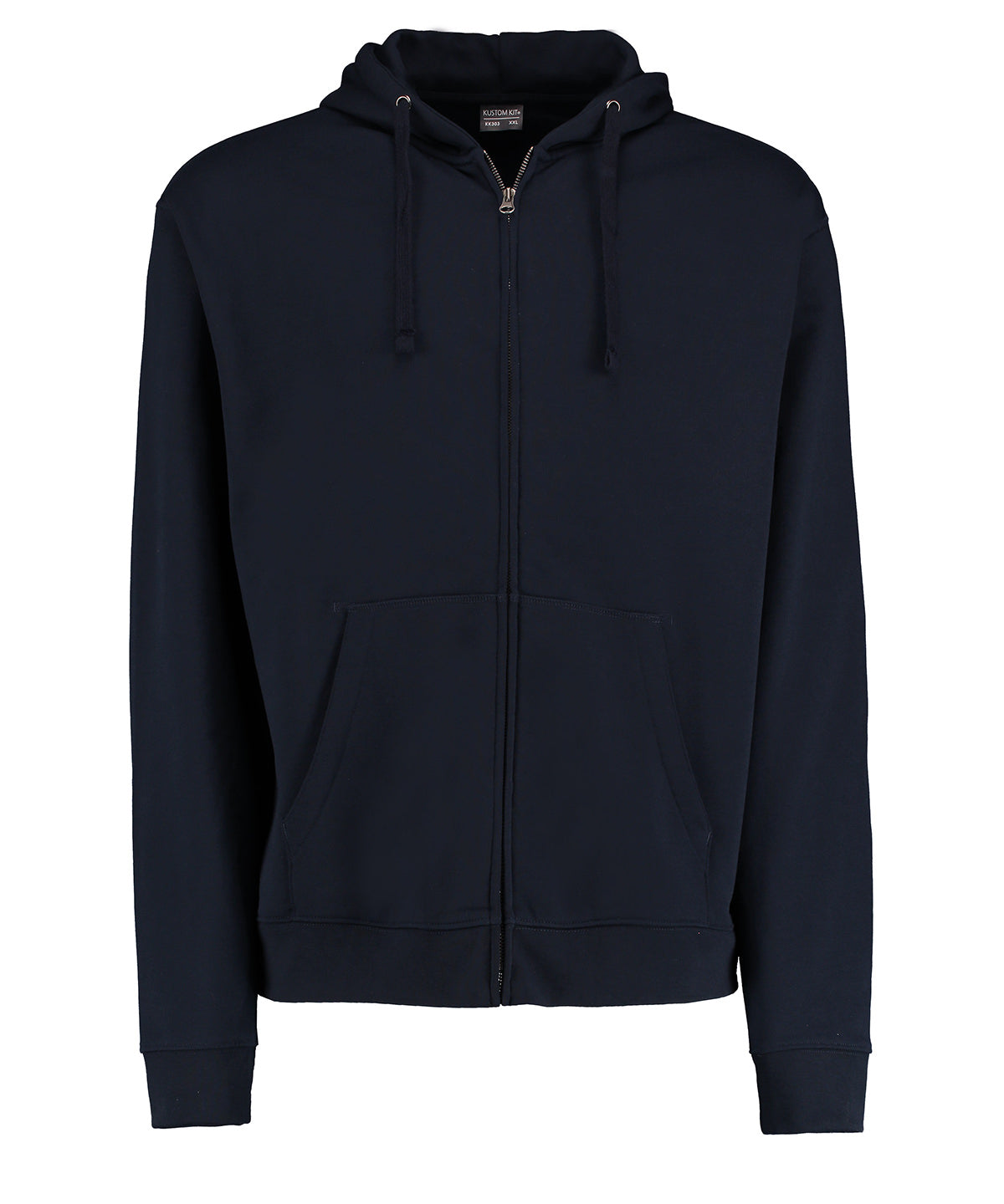 Kustom Kit Klassic hooded zipped jacket Superwash® 60° long sleeve (regular fit) KK303