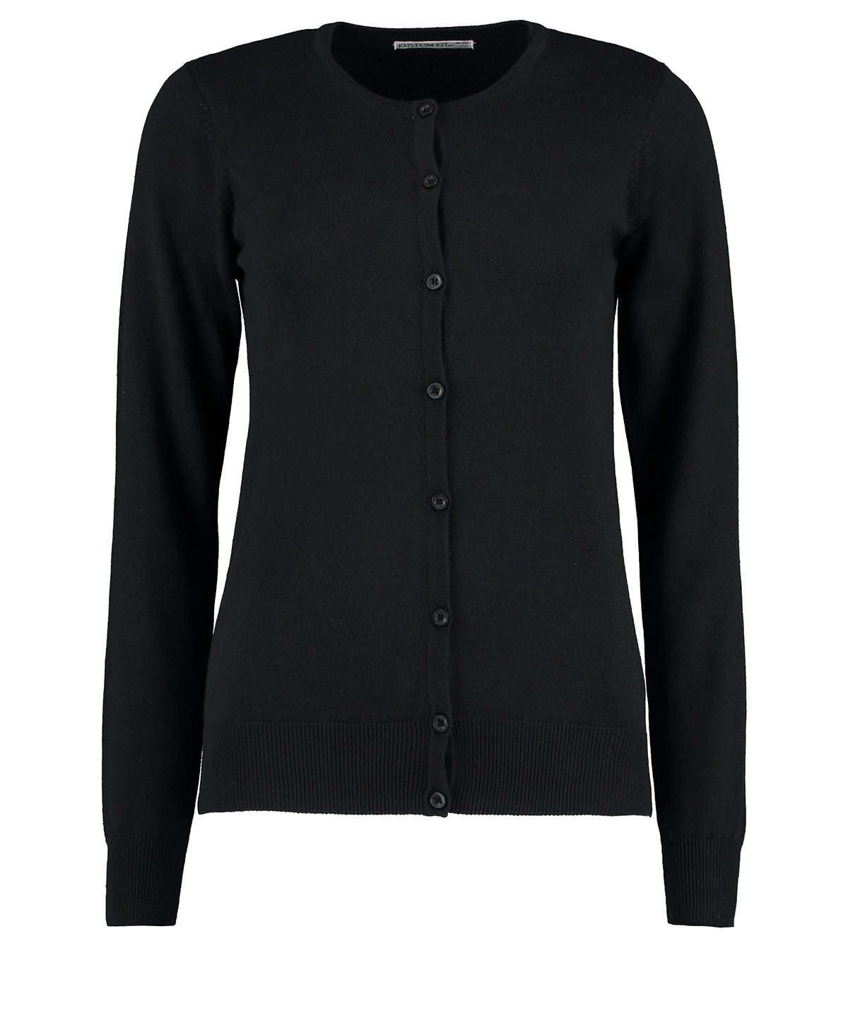 Kustom Kit Women's Arundel crew neck cardigan long sleeve (classic fit) KK355