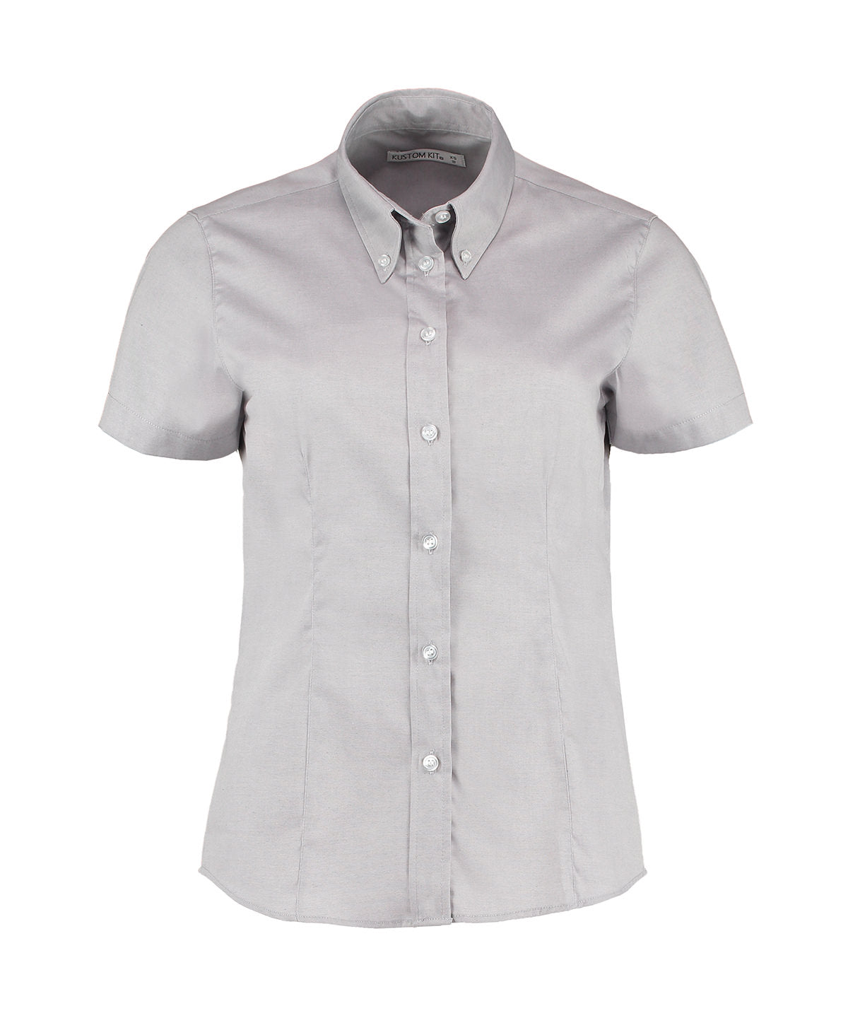 Kustom Kit Women's corporate Oxford blouse short-sleeved (tailored fit) KK701