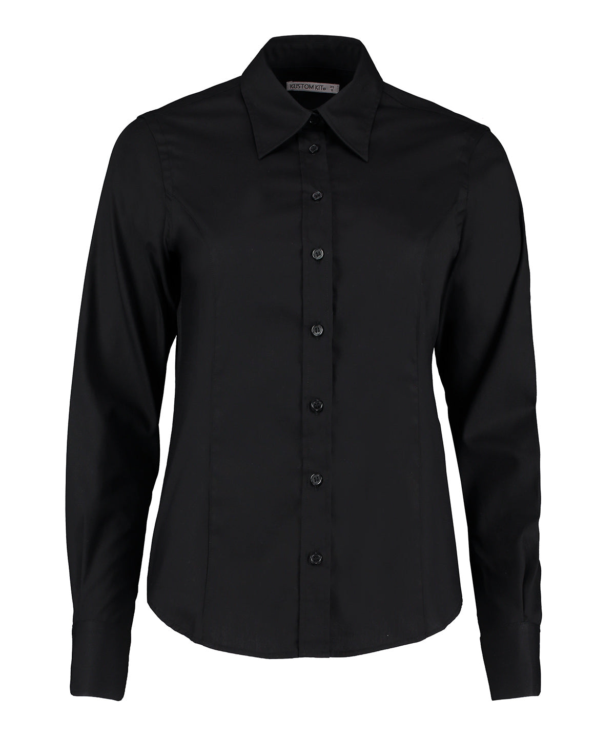 Kustom Kit Women's corporate Oxford blouse long-sleeved (tailored fit) KK702