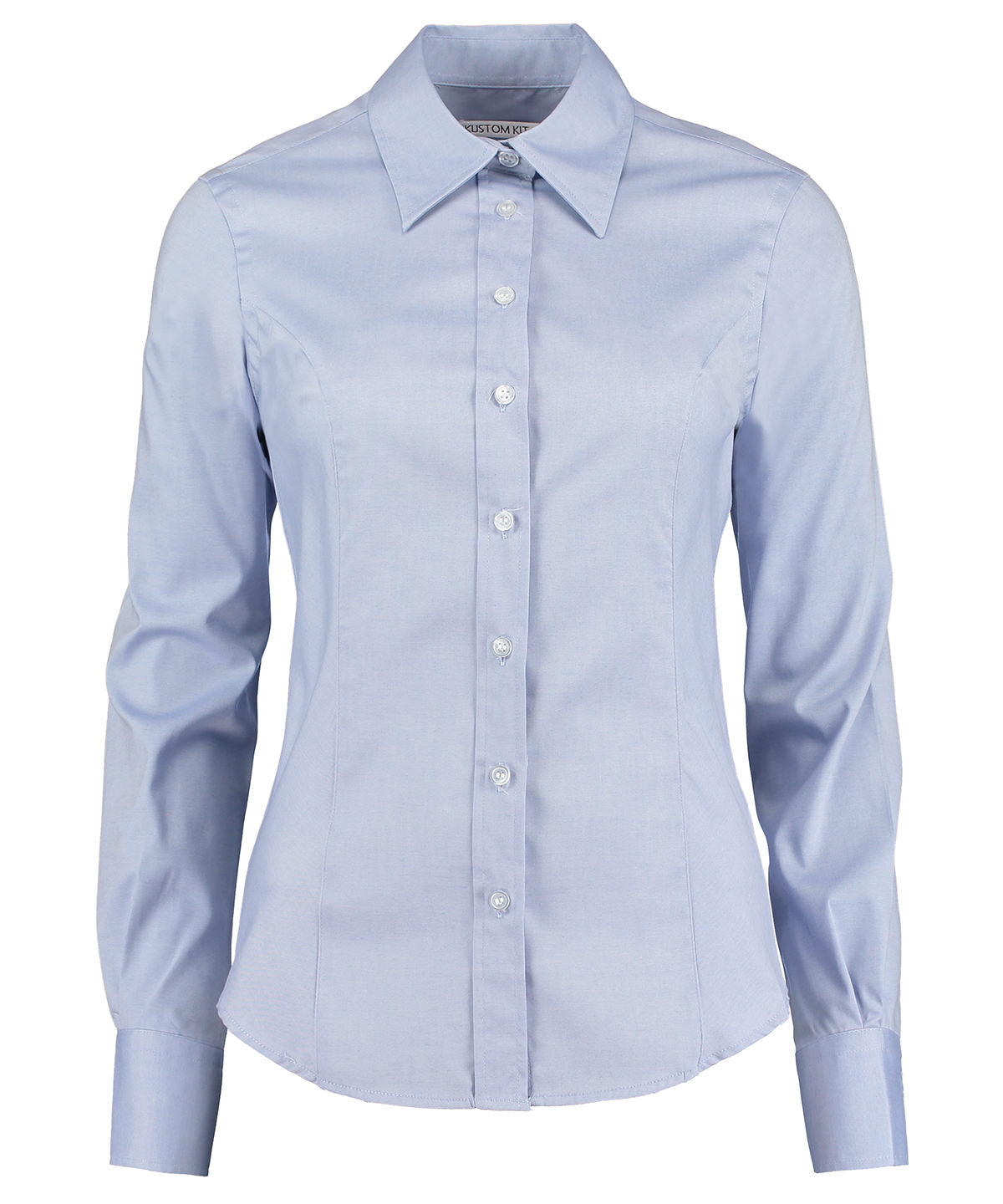 Kustom Kit Women's corporate Oxford blouse long-sleeved (tailored fit) KK702
