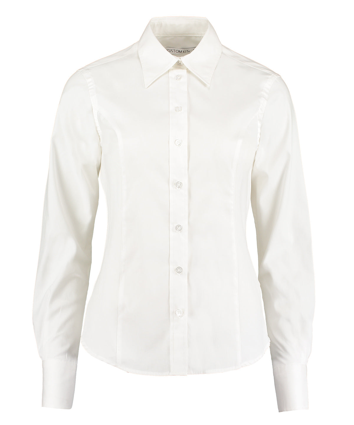 Kustom Kit Women's corporate Oxford blouse long-sleeved (tailored fit) KK702