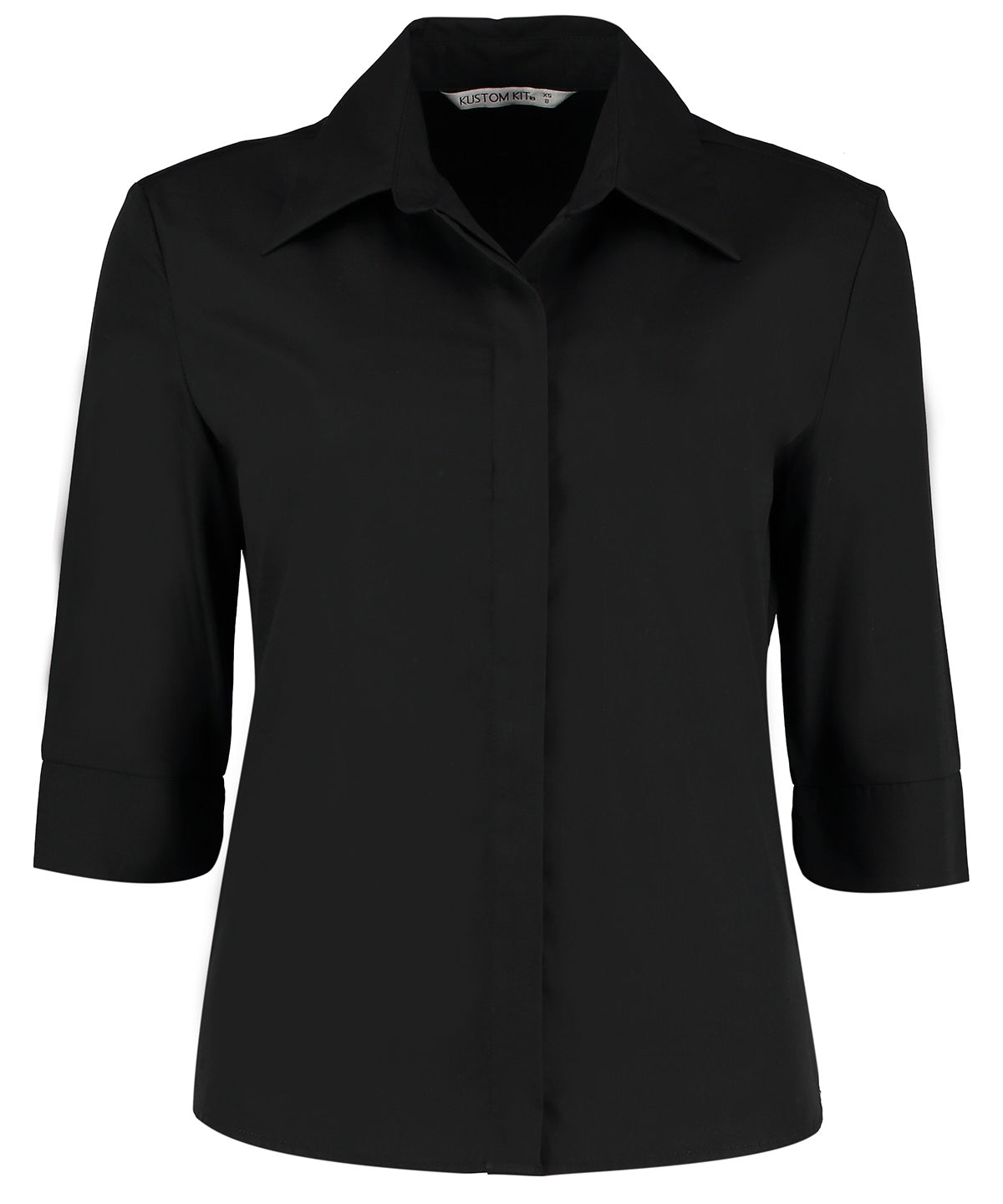 Kustom Kit Contiental ¾ sleeve blouse womens KK715