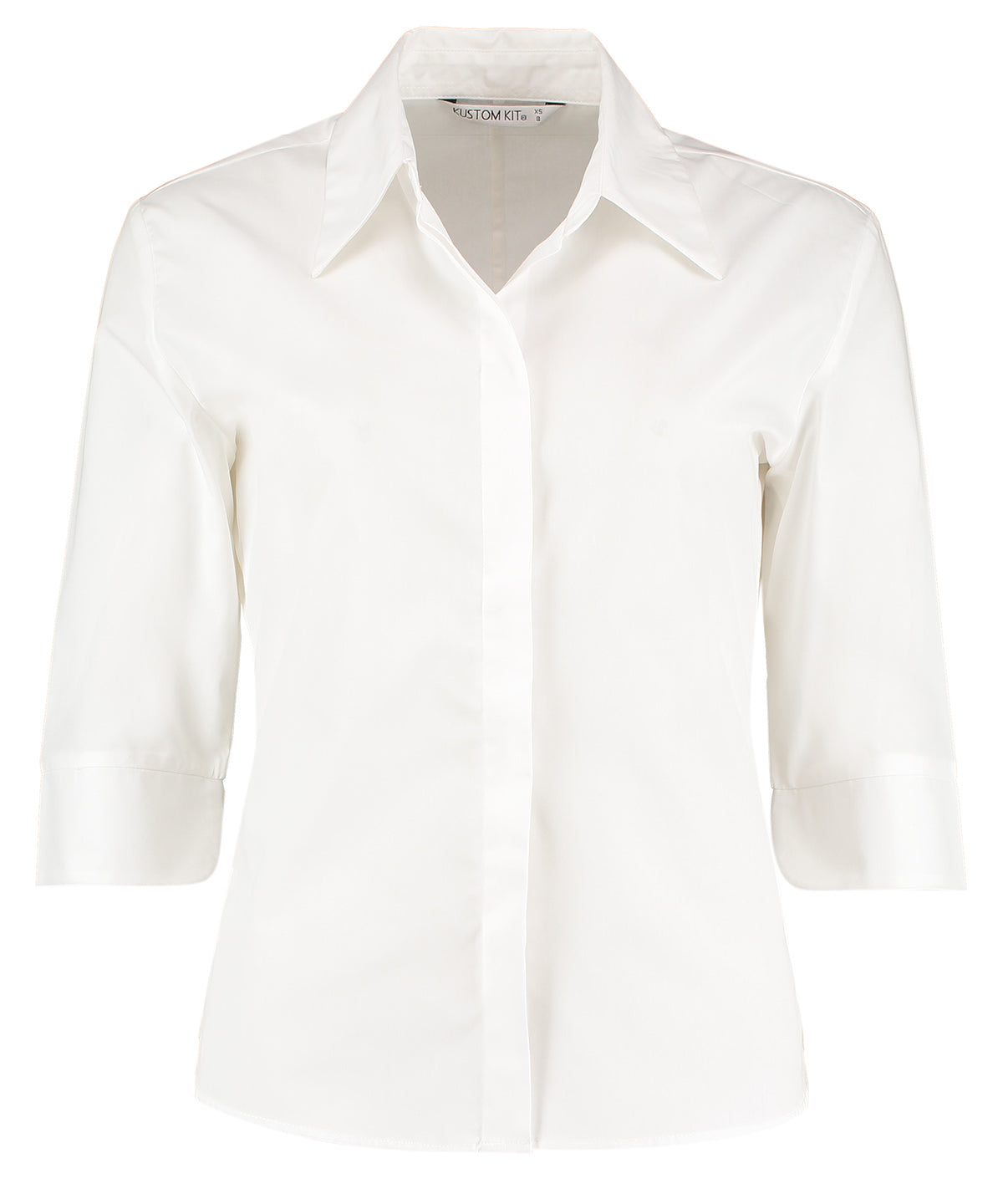 Kustom Kit Contiental ¾ sleeve blouse womens KK715
