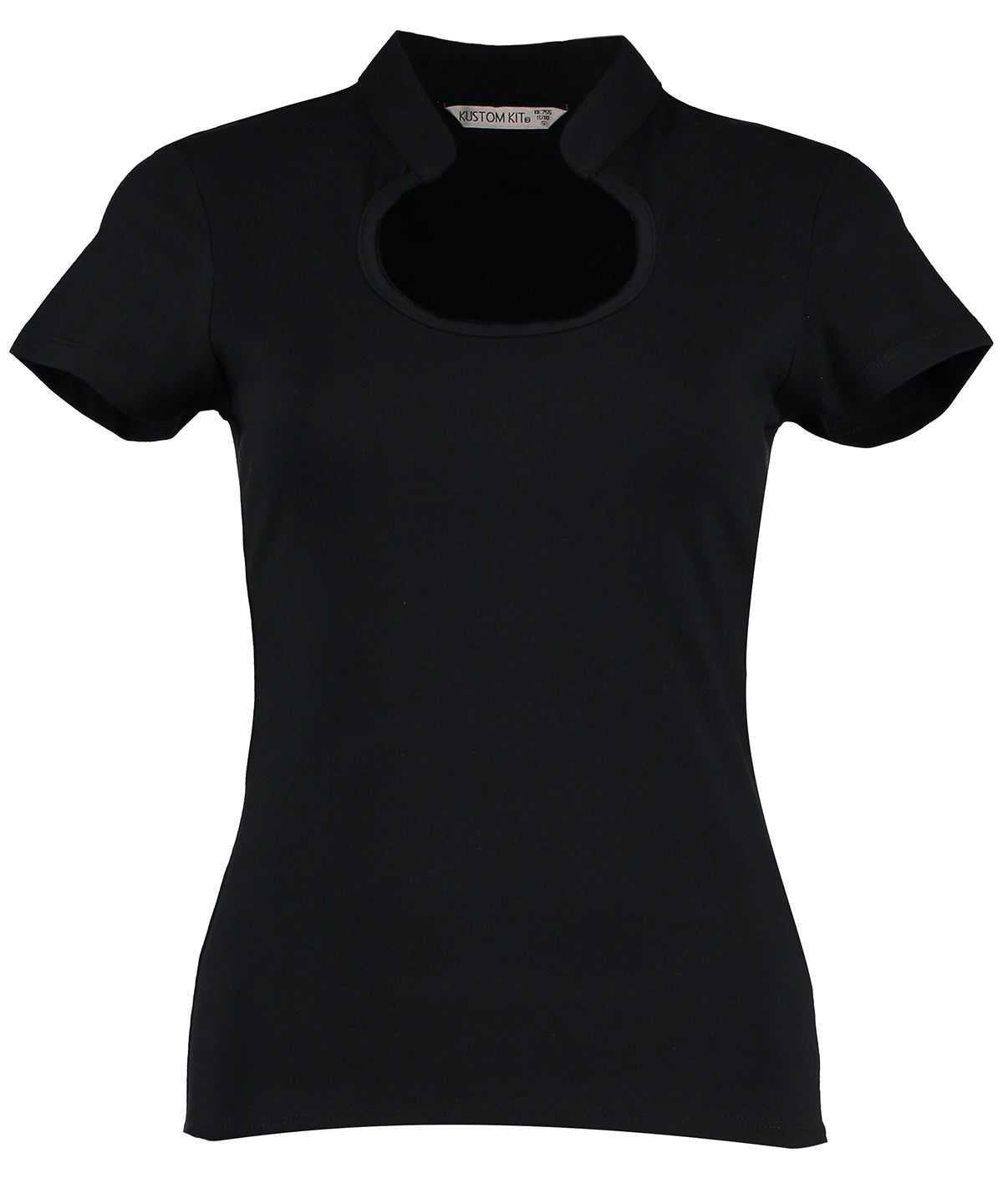 Kustom Kit Women's corporate top keyhole neck (regular fit) KK755
