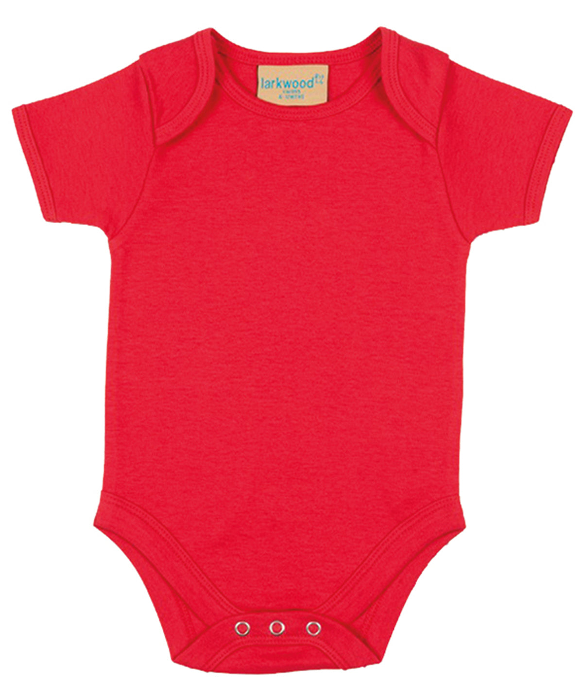 Larkwood Short-Sleeved Bodysuit with Envelope Neck Opening LW55T