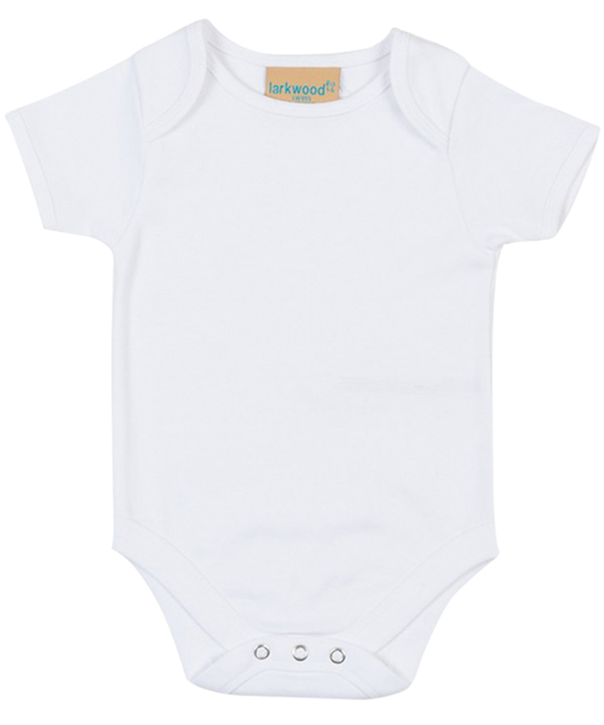 Larkwood Short-Sleeved Bodysuit with Envelope Neck Opening LW55T
