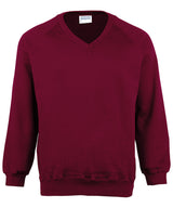 Maddins - Kids Coloursure v-neck sweatshirt