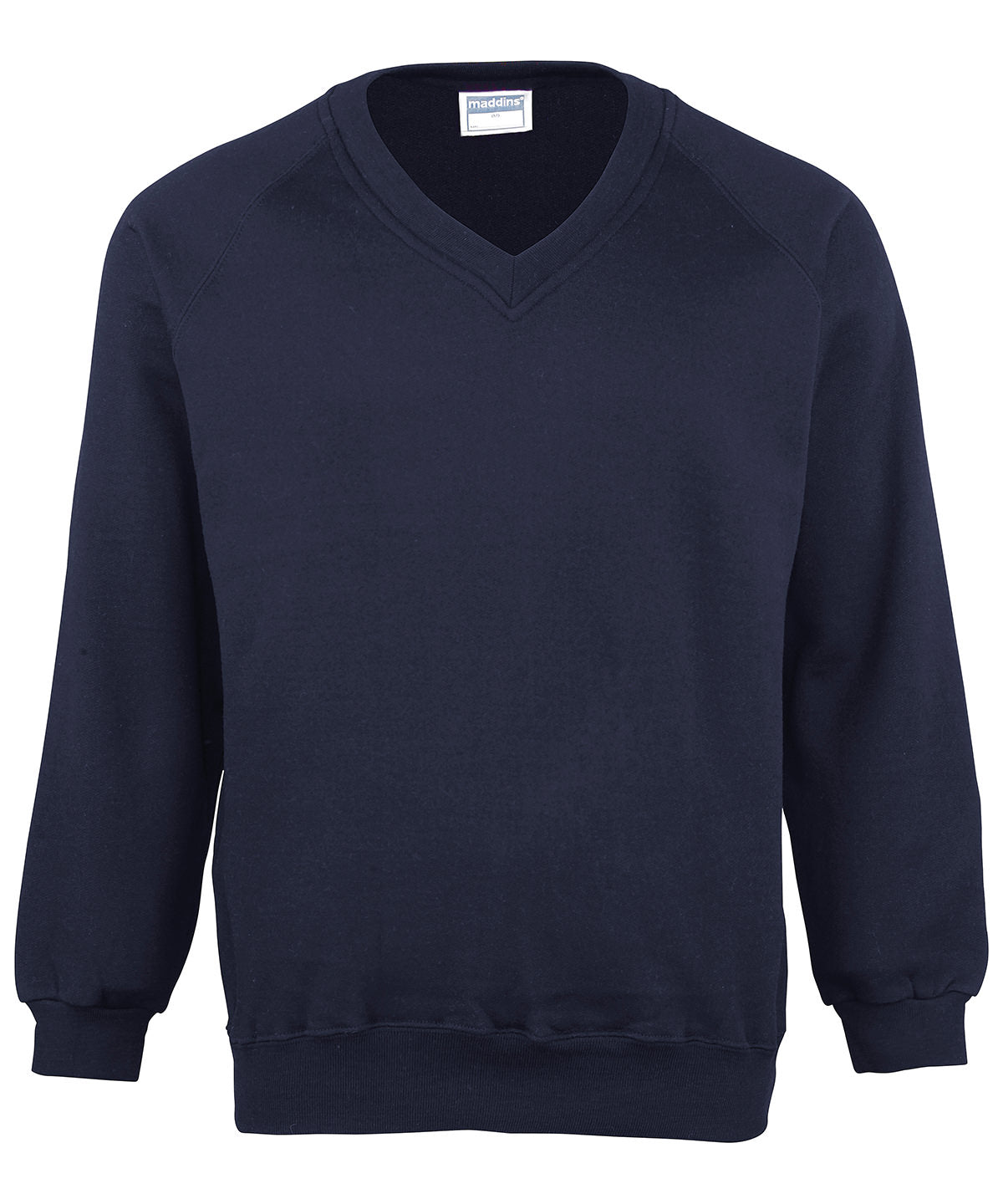 Maddins - Kids Coloursure v-neck sweatshirt