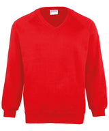 Maddins - Kids Coloursure v-neck sweatshirt
