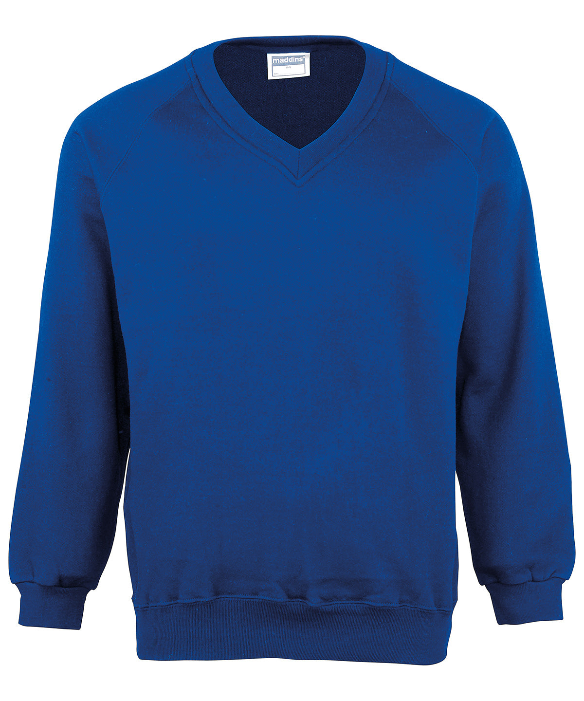 Maddins - Kids Coloursure v-neck sweatshirt