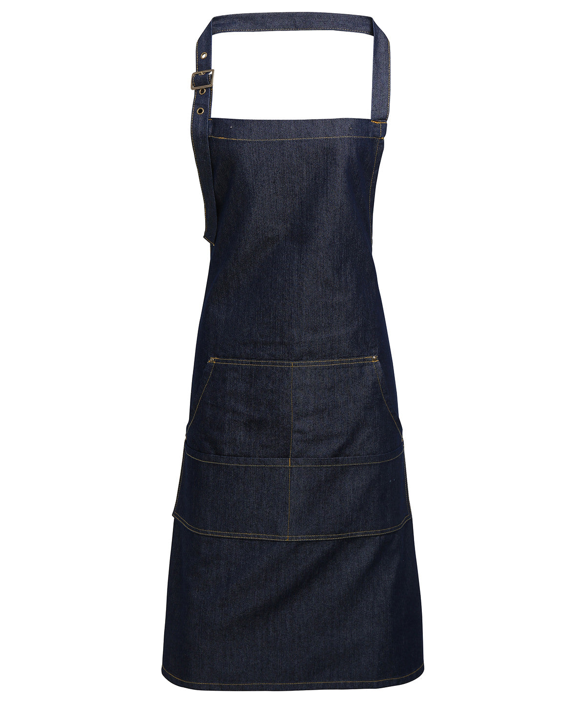 Premier Jeans stitch bib apron PR126