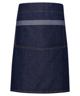 Premier Domain contrast denim waist apron PR128