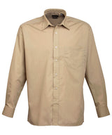 Premier Long sleeve poplin shirt PR200