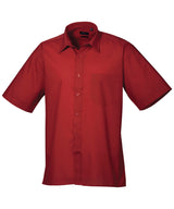 Premier Short sleeve poplin shirt PR202