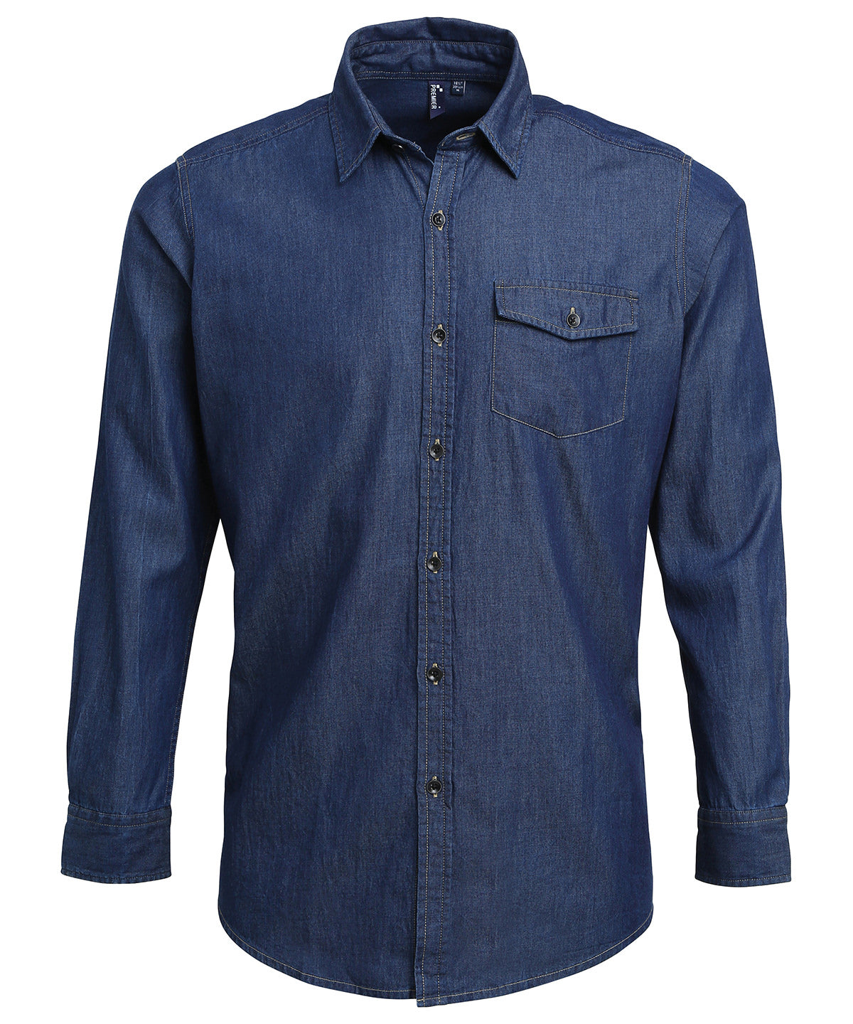 Premier Jeans stitch denim shirt PR222