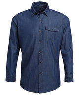 Premier Jeans stitch denim shirt PR222