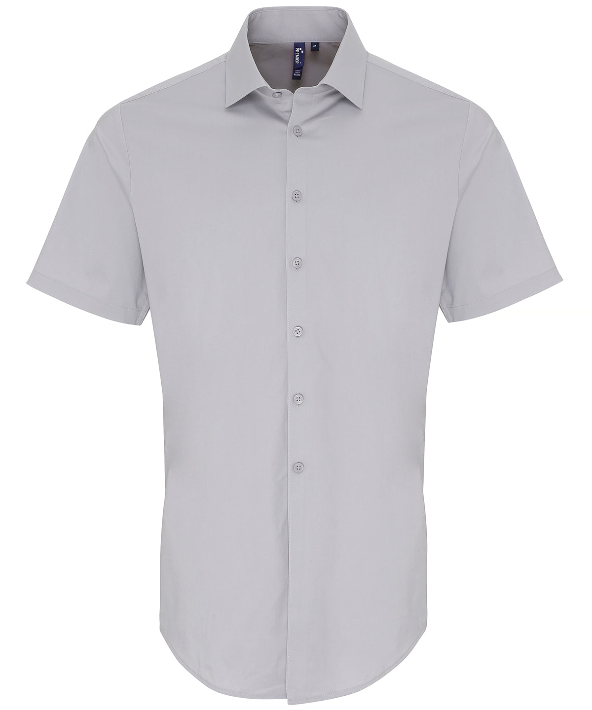 Premier Stretch fit cotton poplin short sleeve shirt PR246