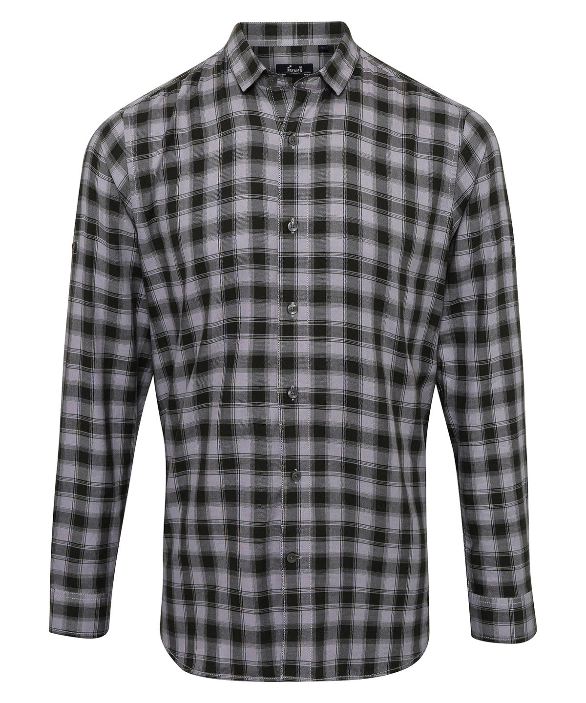 Premier Mulligan check cotton long sleeve shirt PR250