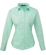 Premier Women's poplin long sleeve blouse PR300