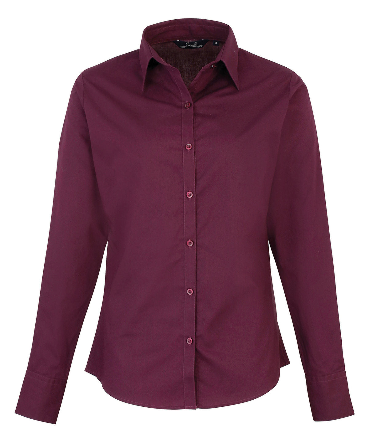 Premier Women's poplin long sleeve blouse PR300