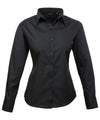 Premier Women's poplin long sleeve blouse PR300