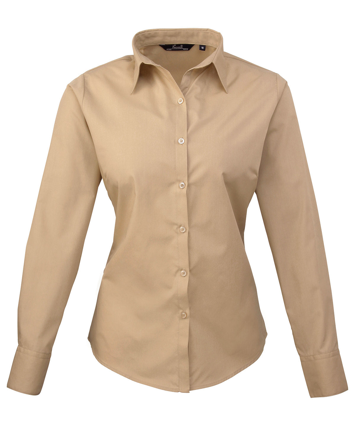 Premier Women's poplin long sleeve blouse PR300