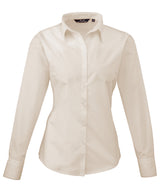 Premier Women's poplin long sleeve blouse PR300