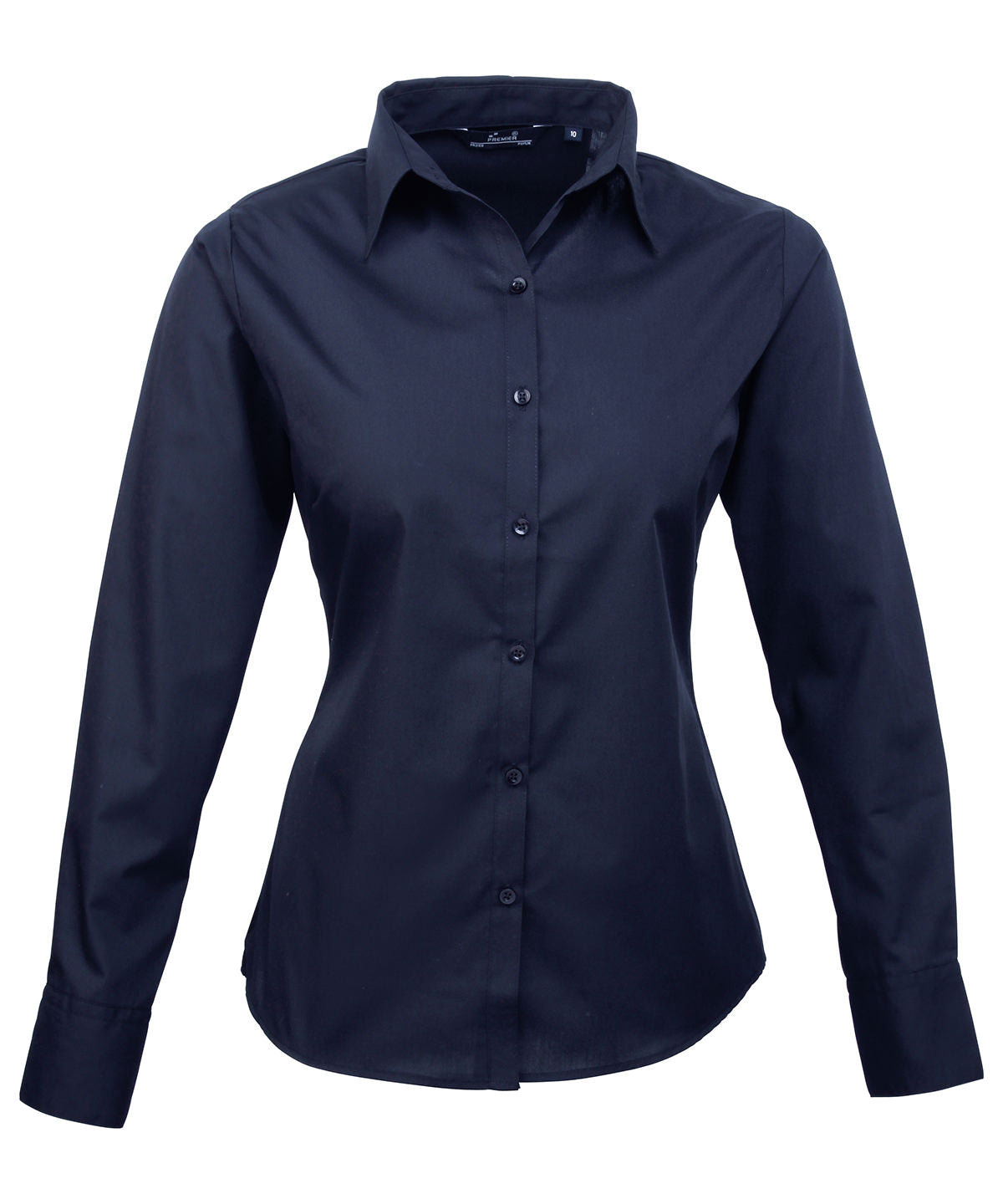 Premier Women's poplin long sleeve blouse PR300