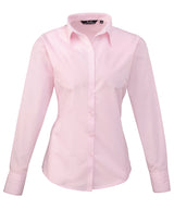 Premier Women's poplin long sleeve blouse PR300