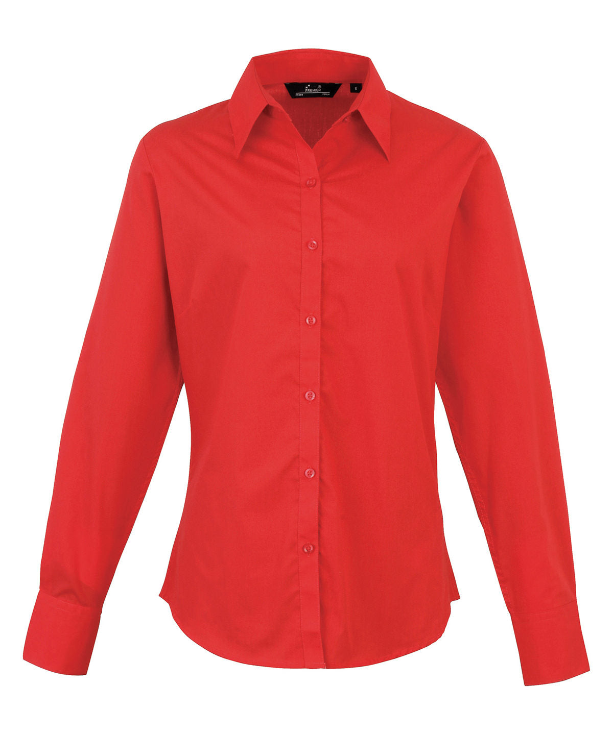 Premier Women's poplin long sleeve blouse PR300
