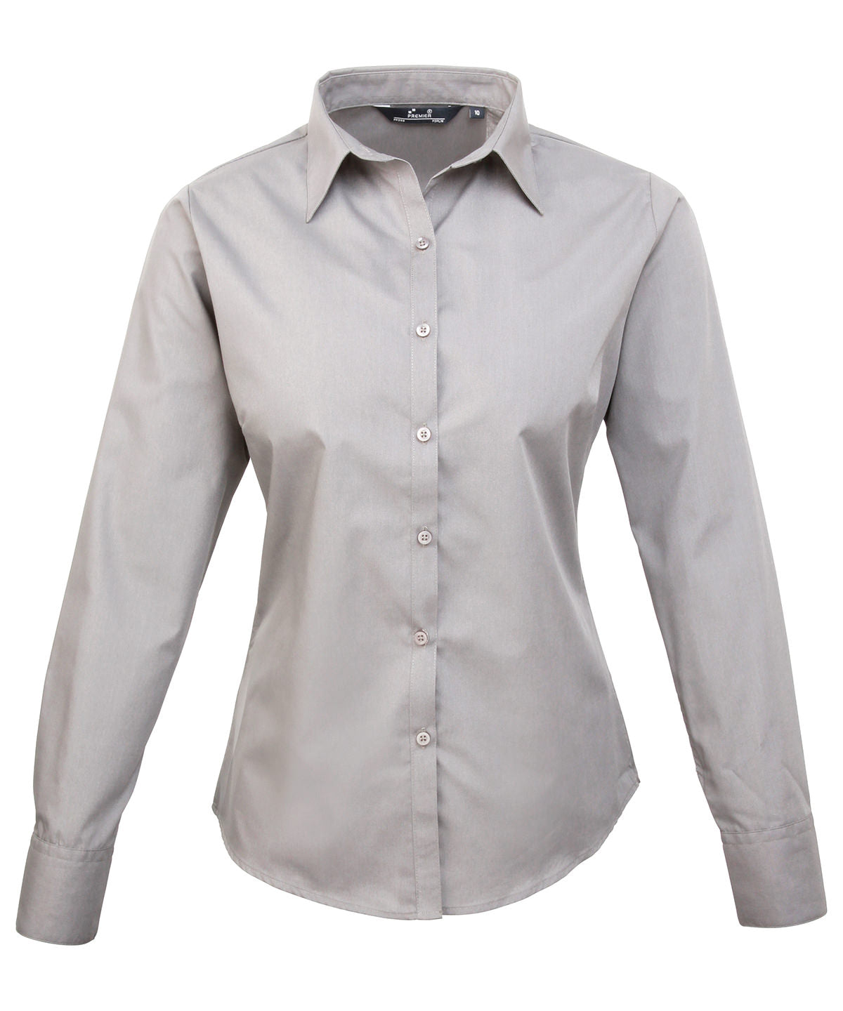 Premier Women's poplin long sleeve blouse PR300