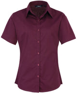 Premier Women's short sleeve poplin blouse PR302