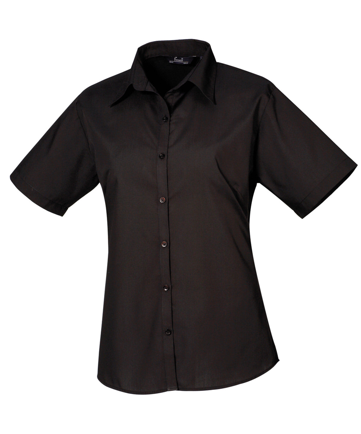 Premier Women's short sleeve poplin blouse PR302