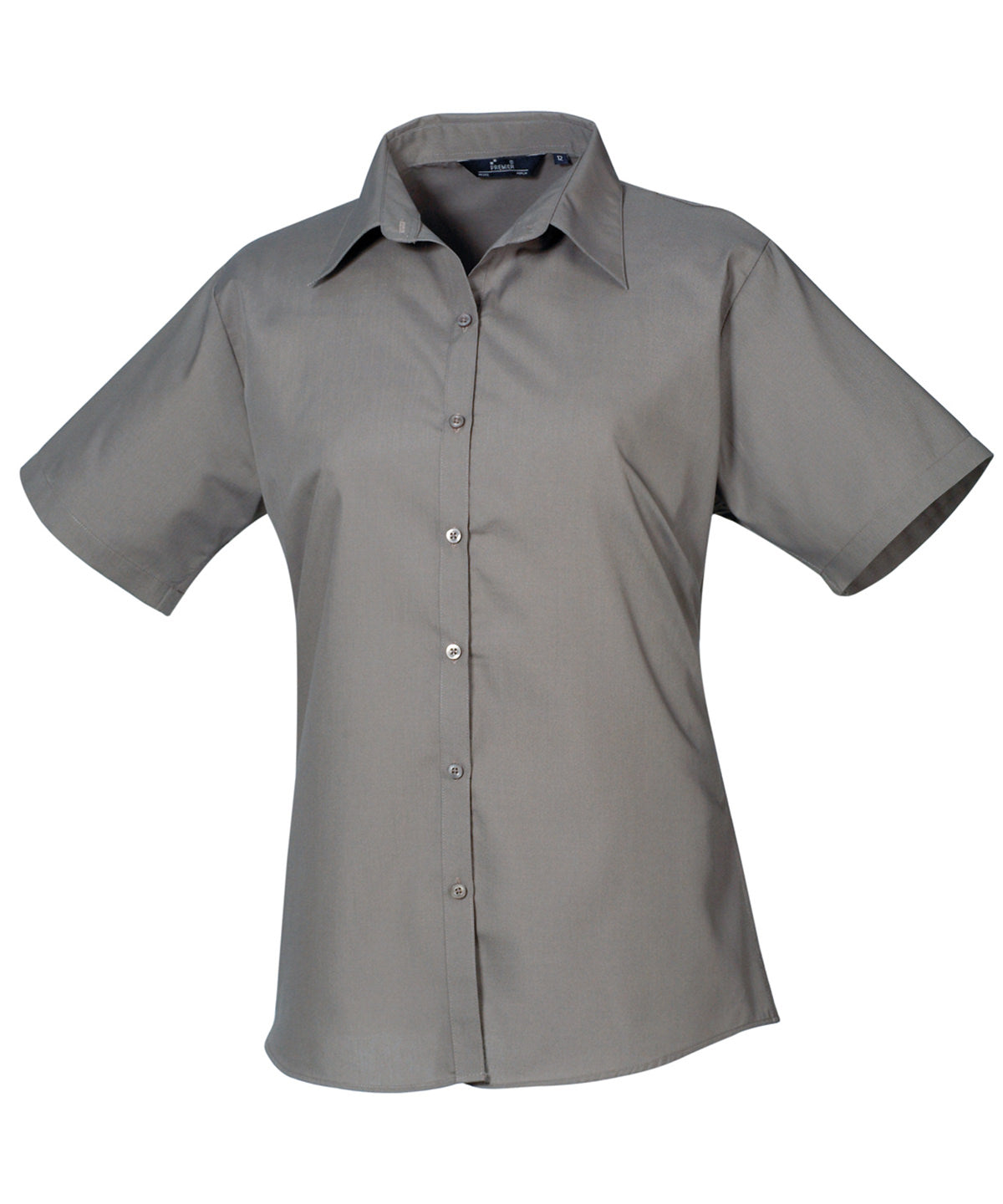 Premier Women's short sleeve poplin blouse PR302