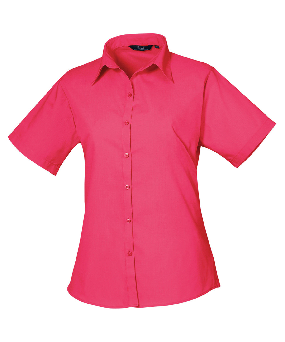 Premier Women's short sleeve poplin blouse PR302