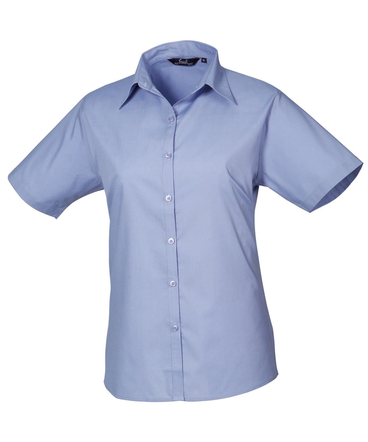 Premier Women's short sleeve poplin blouse PR302