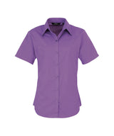 Premier Women's short sleeve poplin blouse PR302