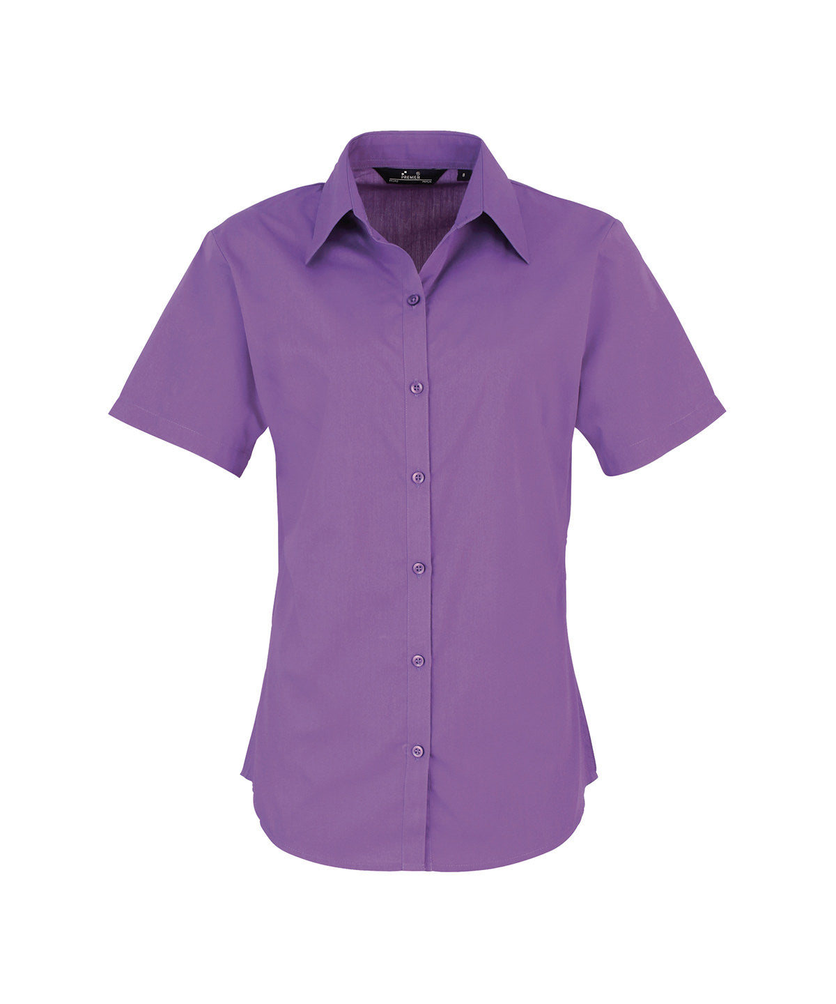 Premier Women's short sleeve poplin blouse PR302