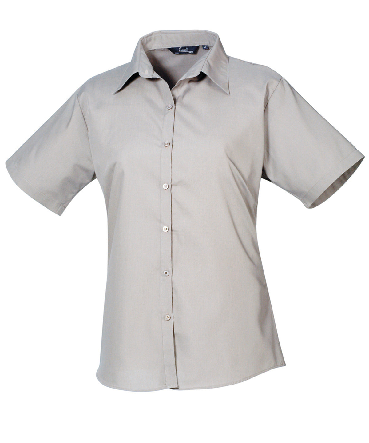Premier Women's short sleeve poplin blouse PR302