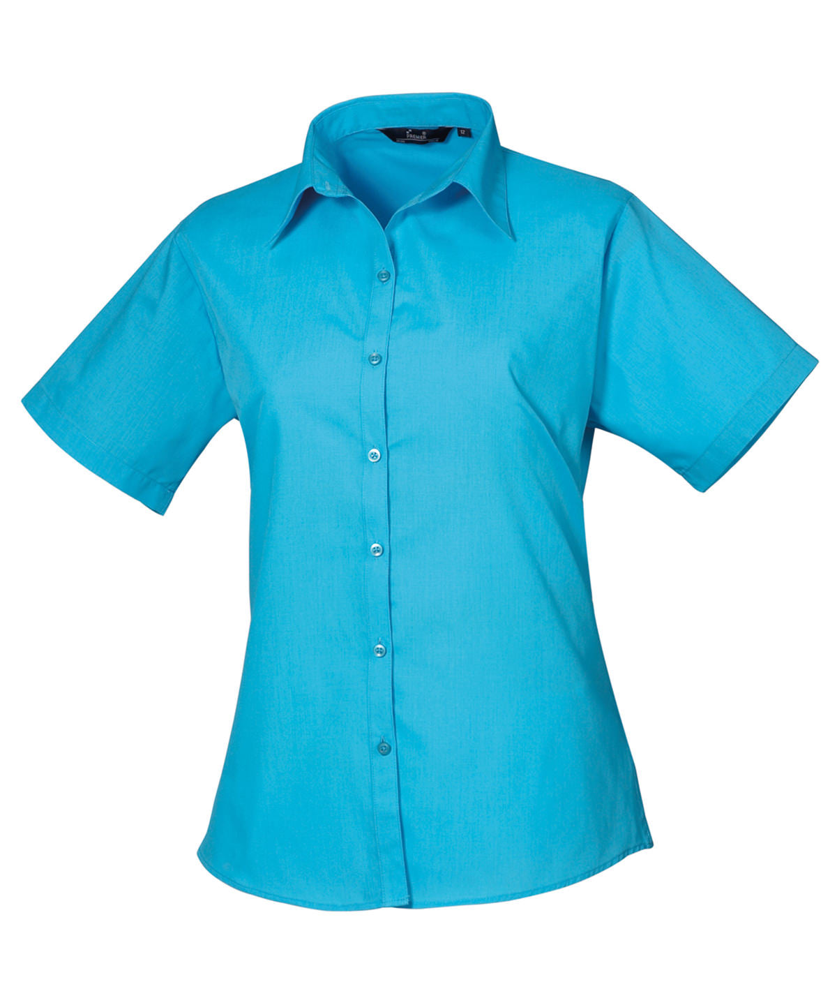 Premier Women's short sleeve poplin blouse PR302