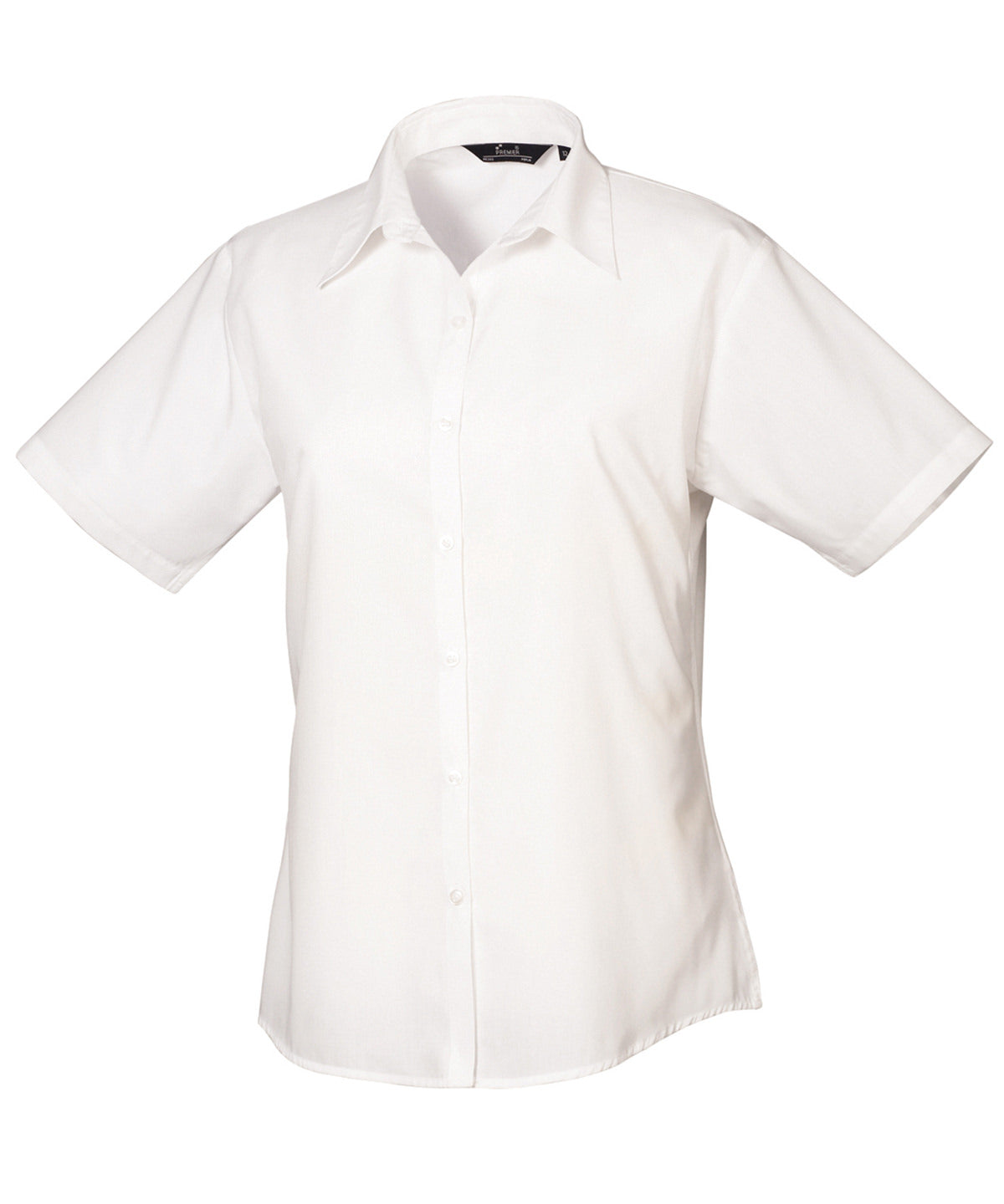 Premier Women's short sleeve poplin blouse PR302