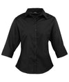 Premier Women's ¾ sleeve poplin blouse PR305