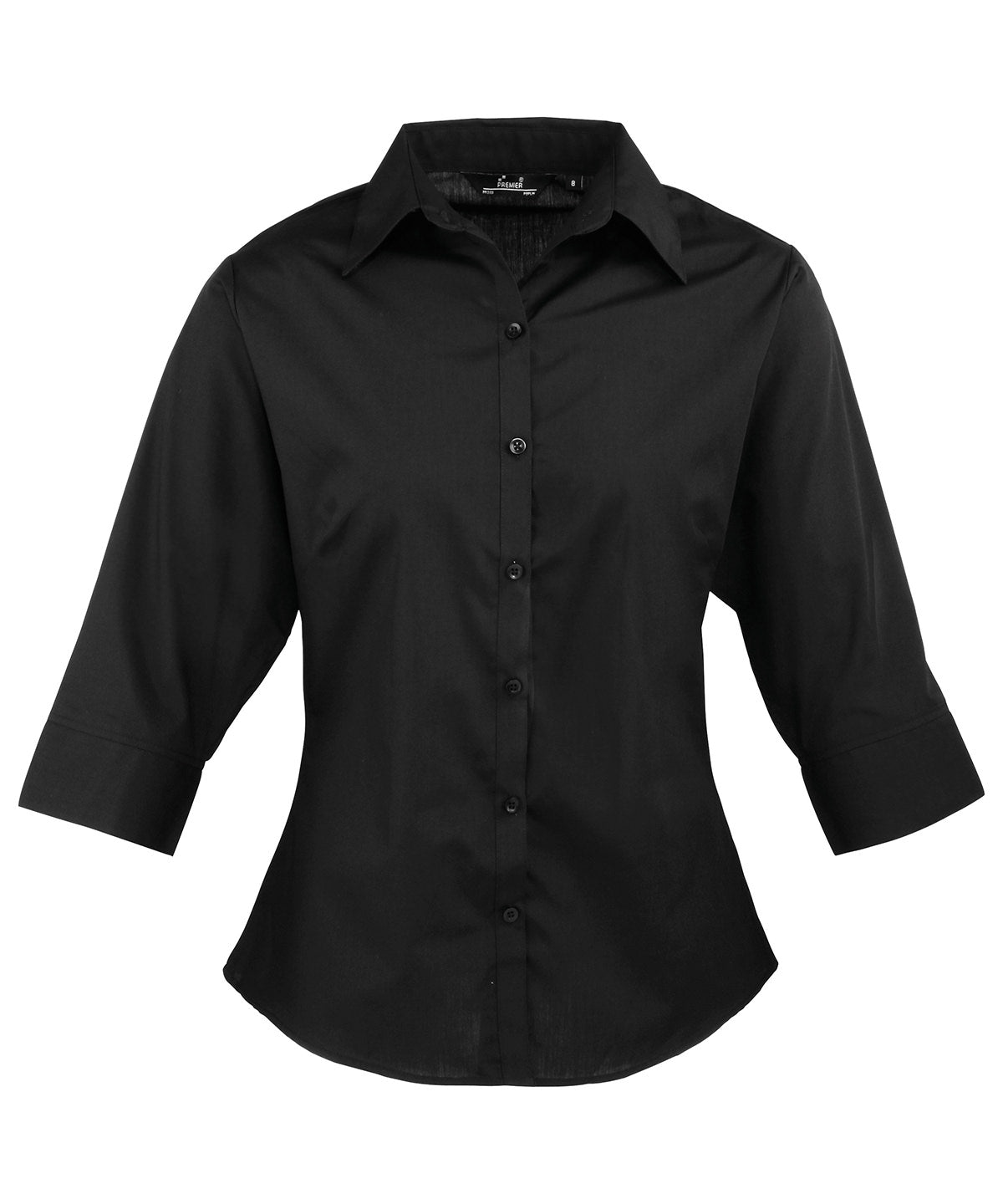 Premier Women's ¾ sleeve poplin blouse PR305