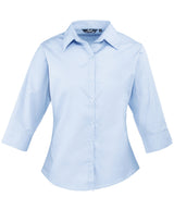 Premier Women's ¾ sleeve poplin blouse PR305