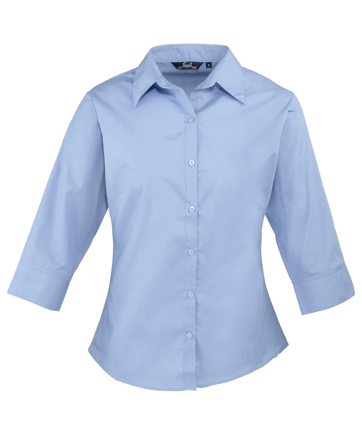 Premier Women's ¾ sleeve poplin blouse PR305