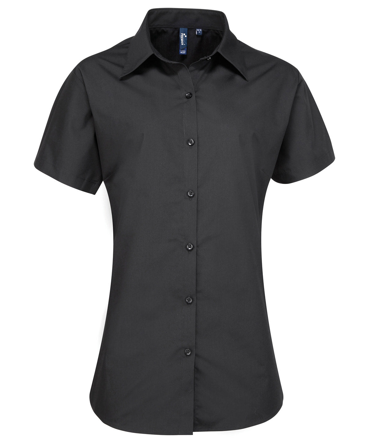 Premier Women's supreme poplin short sleeve shirt PR309