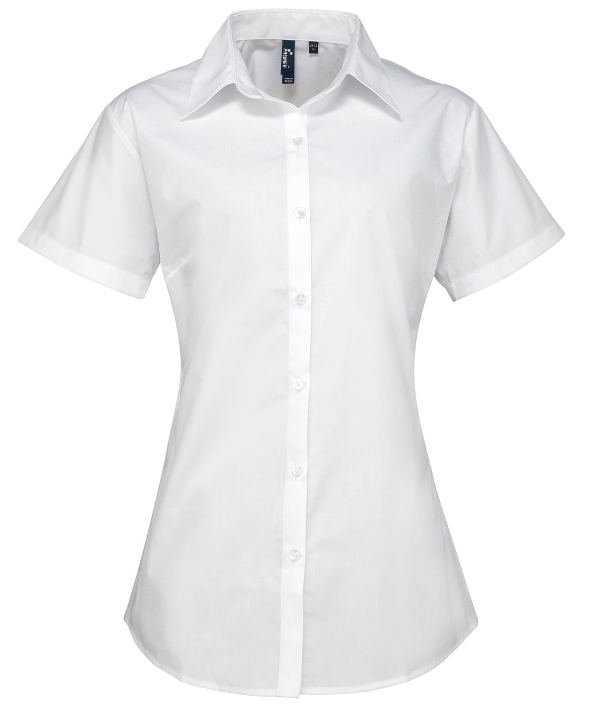 Premier Women's supreme poplin short sleeve shirt PR309