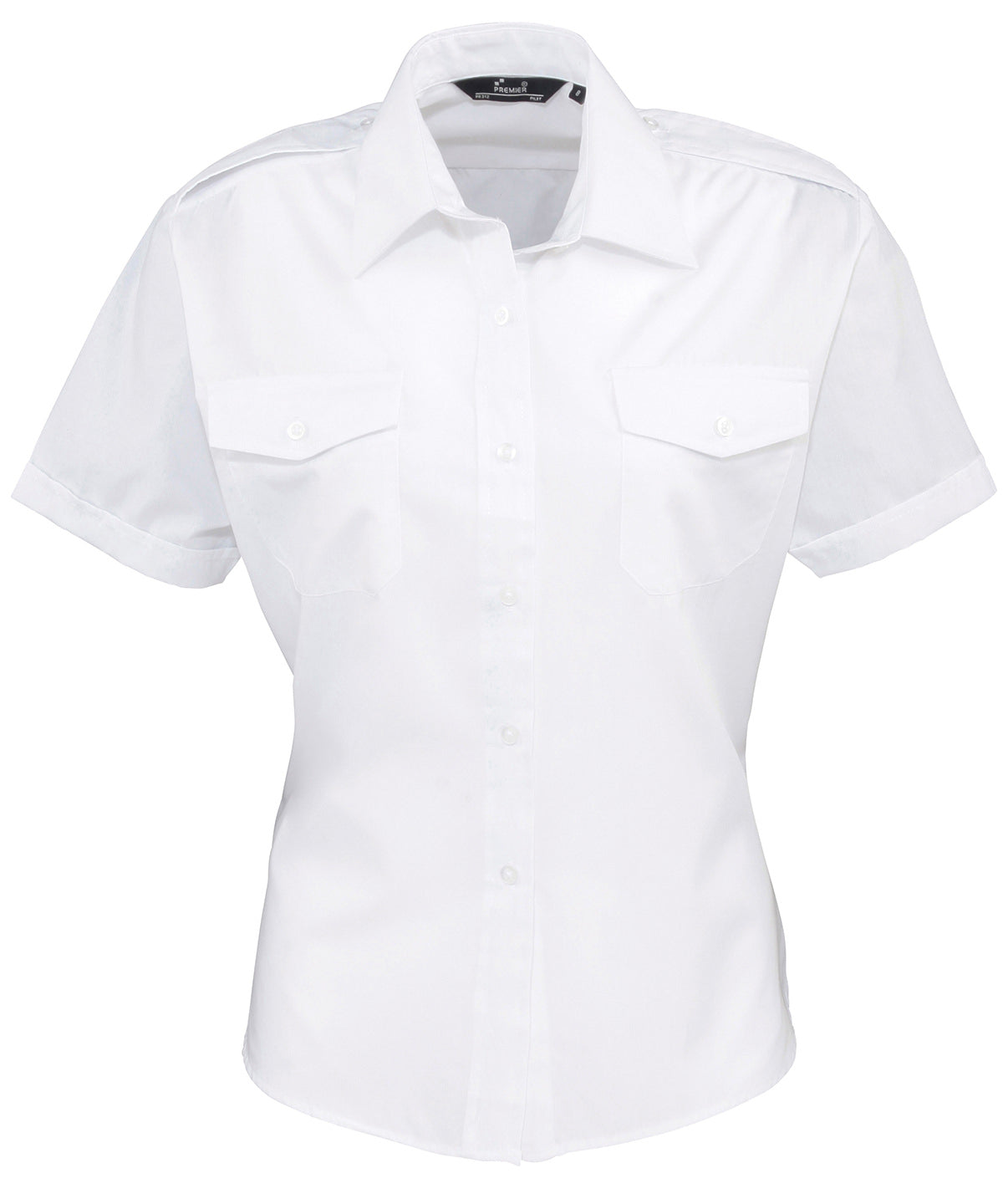 Premier Women's short sleeve pilot blouse PR312